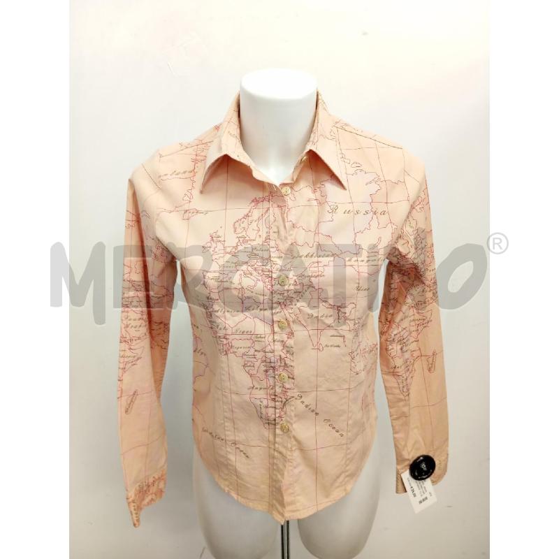 CAMICIA D ALVIERO MARTINI ROSA FANTASIA GEO | Mercatino dell'Usato Verona fiera 1