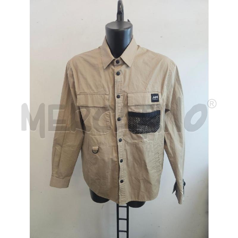 CAMICIA D ANTONY MORATO BEIGE TASCHINO RETE  | Mercatino dell'Usato Verona fiera 1