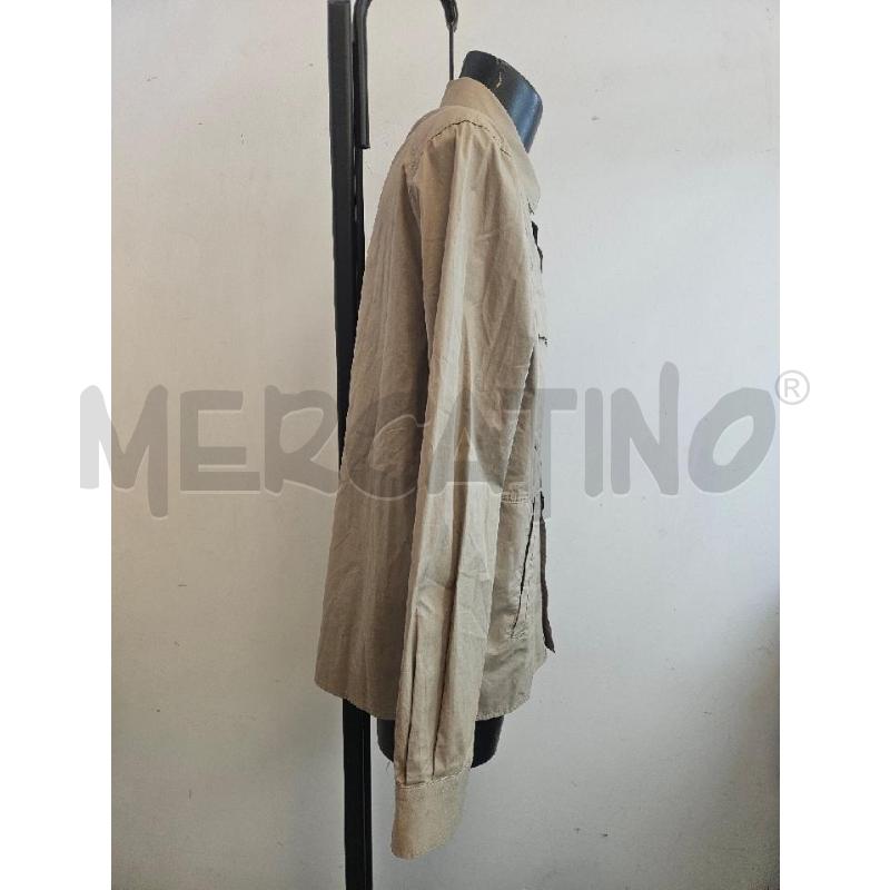 CAMICIA D ANTONY MORATO BEIGE TASCHINO RETE  | Mercatino dell'Usato Verona fiera 2
