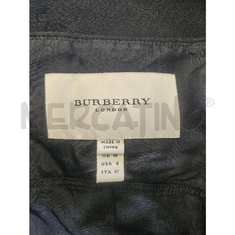 CAMICIA D BURBERRY NERA IN SETA | Mercatino dell'Usato Verona fiera 4