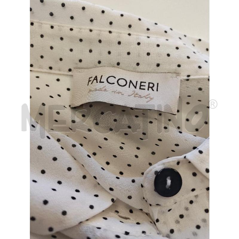CAMICIA D FALCONERI BIANCO NERO POIS | Mercatino dell'Usato Verona fiera 4
