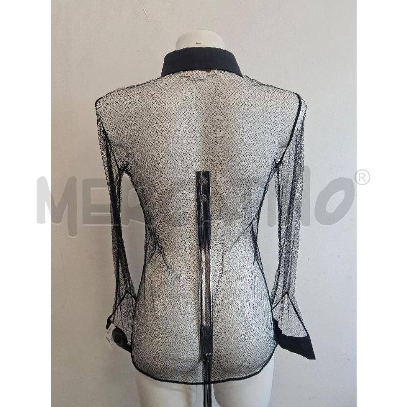 CAMICIA D GENNY TRAFORATA NERA  | Mercatino dell'Usato Verona fiera 3