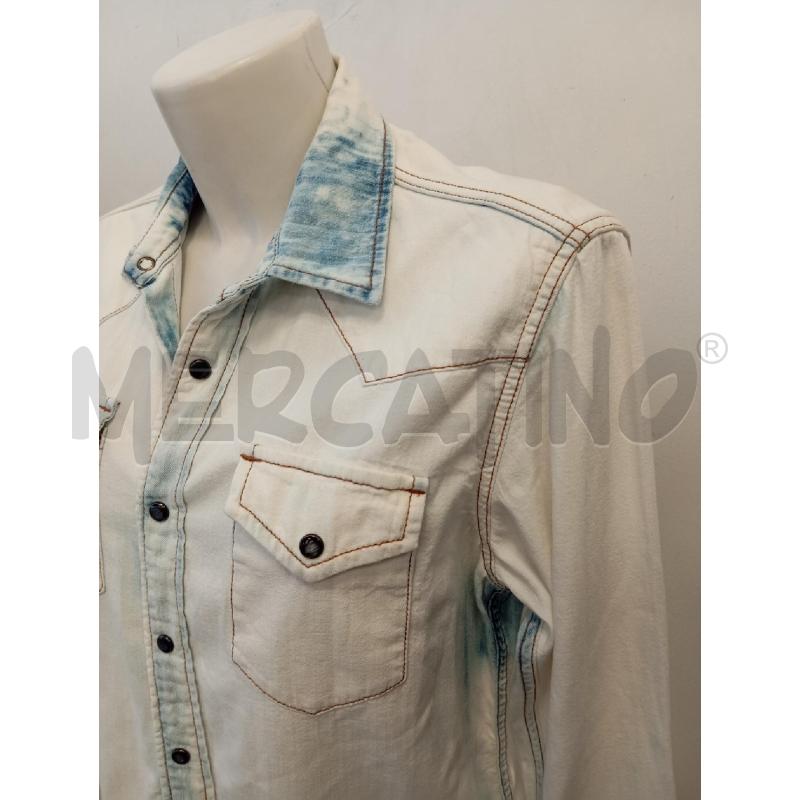 CAMICIA D HTC  BIA E DENIM   CHIARO  | Mercatino dell'Usato Verona fiera 2