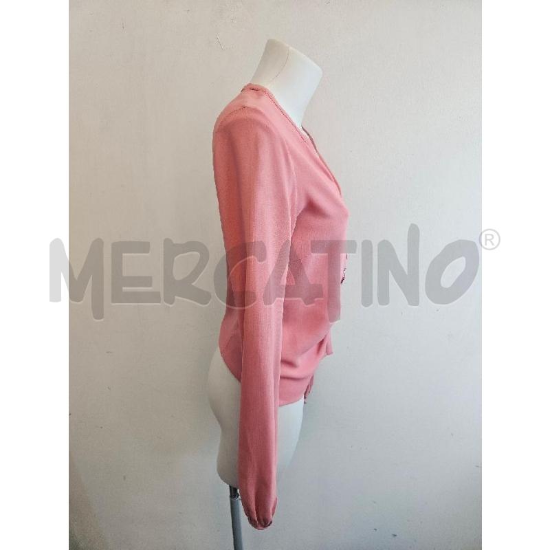 CAMICIA D ICEBERG ROSA PAILLETTES PERLINE | Mercatino dell'Usato Verona fiera 2