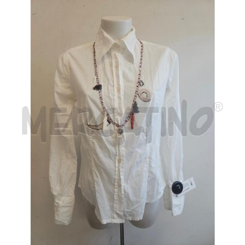 CAMICIA D MALIPARMI BIANCO CHARMS  | Mercatino dell'Usato Verona fiera 1