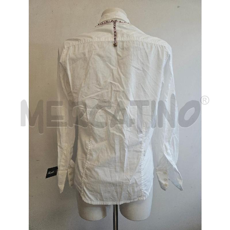 CAMICIA D MALIPARMI BIANCO CHARMS  | Mercatino dell'Usato Verona fiera 3