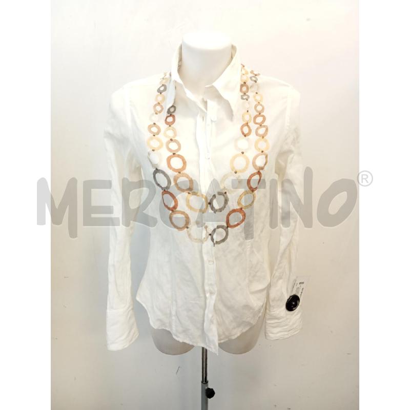 CAMICIA D MALIPARMI BIA STAMPA COLLANA DIPINTA A MANO  | Mercatino dell'Usato Verona fiera 1