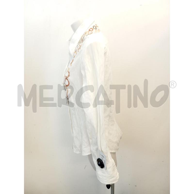 CAMICIA D MALIPARMI BIA STAMPA COLLANA DIPINTA A MANO  | Mercatino dell'Usato Verona fiera 3