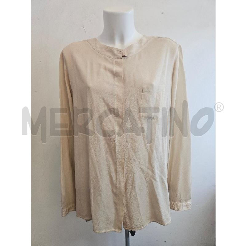 CAMICIA D MANILA GRACE BEIGE CON TASCHINO  | Mercatino dell'Usato Verona fiera 1