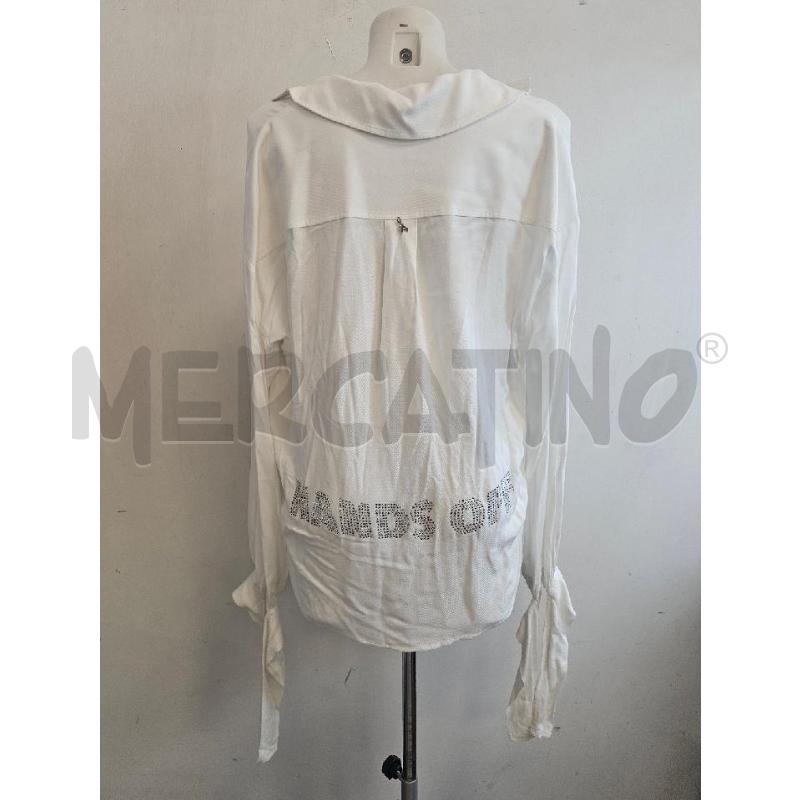 CAMICIA D PATRIZIA PEPE BIANCA STRASS DIE  | Mercatino dell'Usato Verona fiera 3