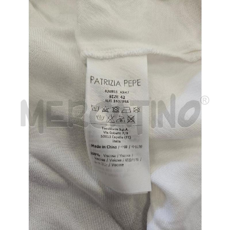 CAMICIA D PATRIZIA PEPE BIANCA STRASS DIE  | Mercatino dell'Usato Verona fiera 5