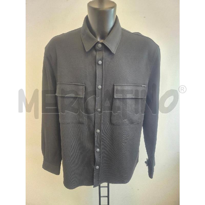 CAMICIA U ANTONY MORATO NERA DUE TASCHE  | Mercatino dell'Usato Verona fiera 1