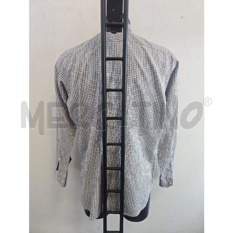 CAMICIA U ETRO A QUADRETTI BIA GRIGIO  | Mercatino dell'Usato Verona fiera 3