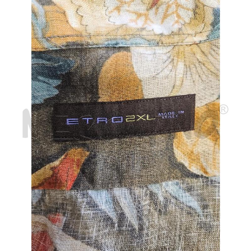CAMICIA U ETRO FLOREALE IN LINO  | Mercatino dell'Usato Verona fiera 4