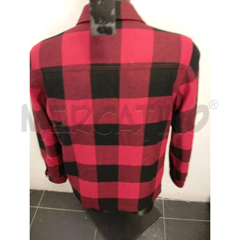 CAMICIA U WOOLRICH IMBOTTITA ROSSA NERA  | Mercatino dell'Usato Verona fiera 3