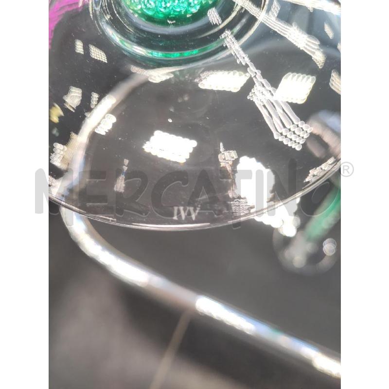 CANDELABRI IVV PZ. 2 MONOLUCE VETR TRASP/VERD | Mercatino dell'Usato Verona fiera 5