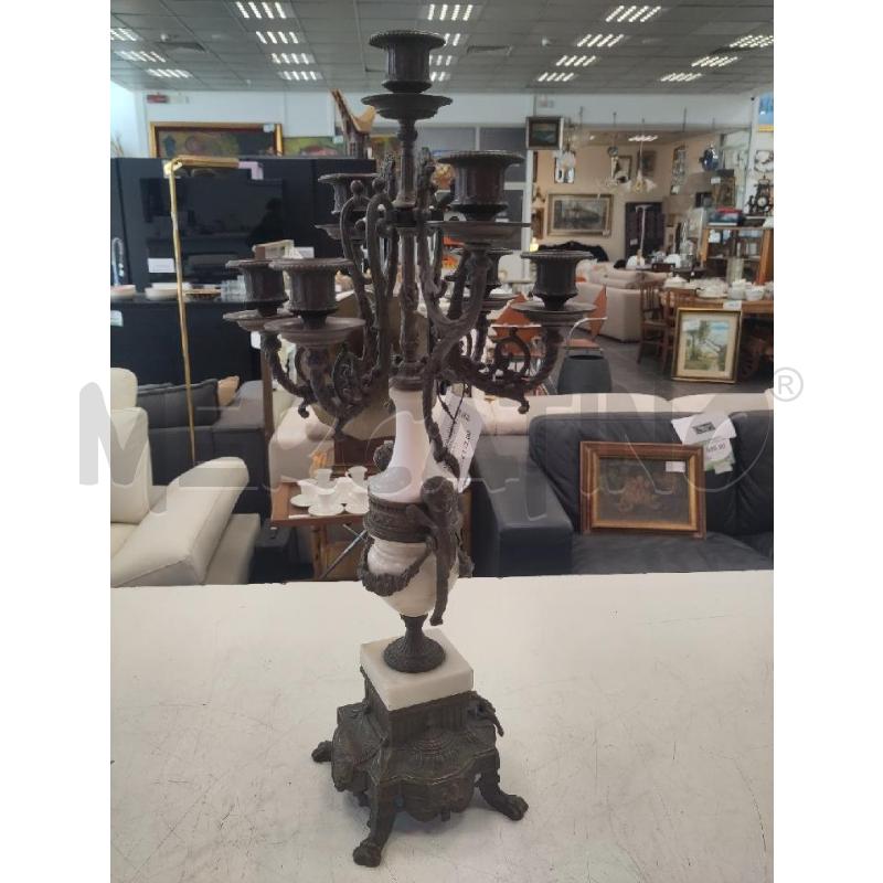 CANDELABRO OTT ZAMP 7L INS MARM BIA | Mercatino dell'Usato Verona fiera 1