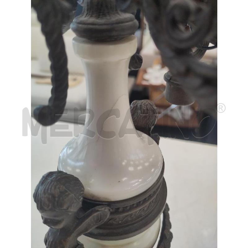 CANDELABRO OTT ZAMP 7L INS MARM BIA | Mercatino dell'Usato Verona fiera 3
