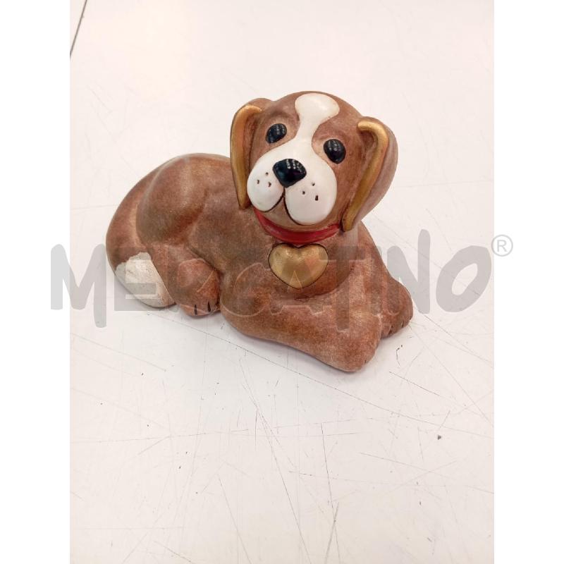 CANE THUN MARRONE CUORE DORATO | Mercatino dell'Usato Verona fiera 1
