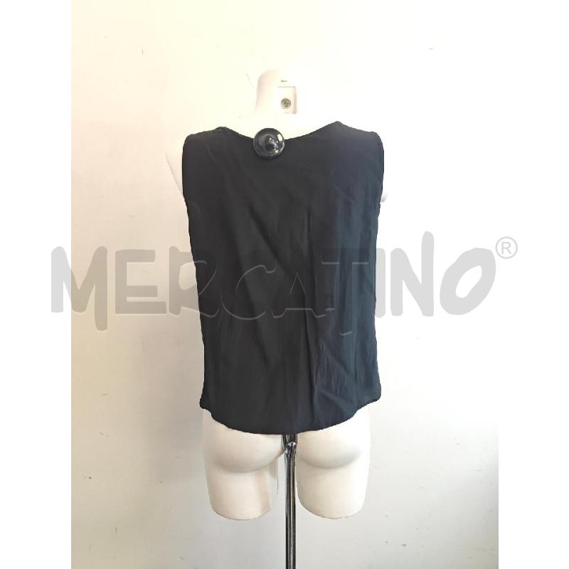 CANOTTA DONNA ARMANI JEANS NERA LUREX | Mercatino dell'Usato Verona fiera 3