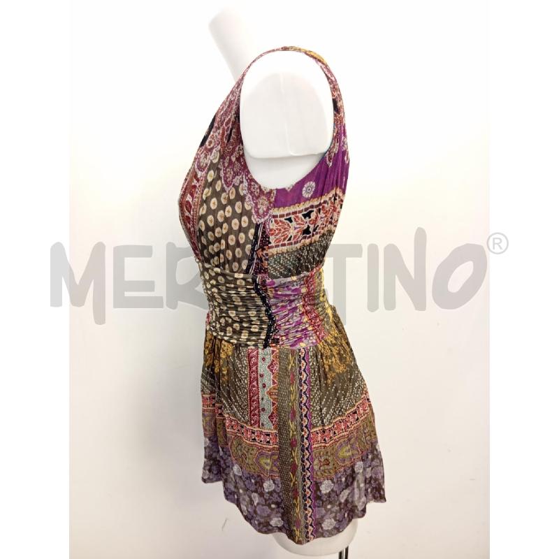 CANOTTA DONNA ETRO VIOLA VERDE MIL BLU  | Mercatino dell'Usato Verona fiera 3