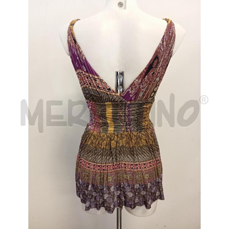 CANOTTA DONNA ETRO VIOLA VERDE MIL BLU  | Mercatino dell'Usato Verona fiera 4