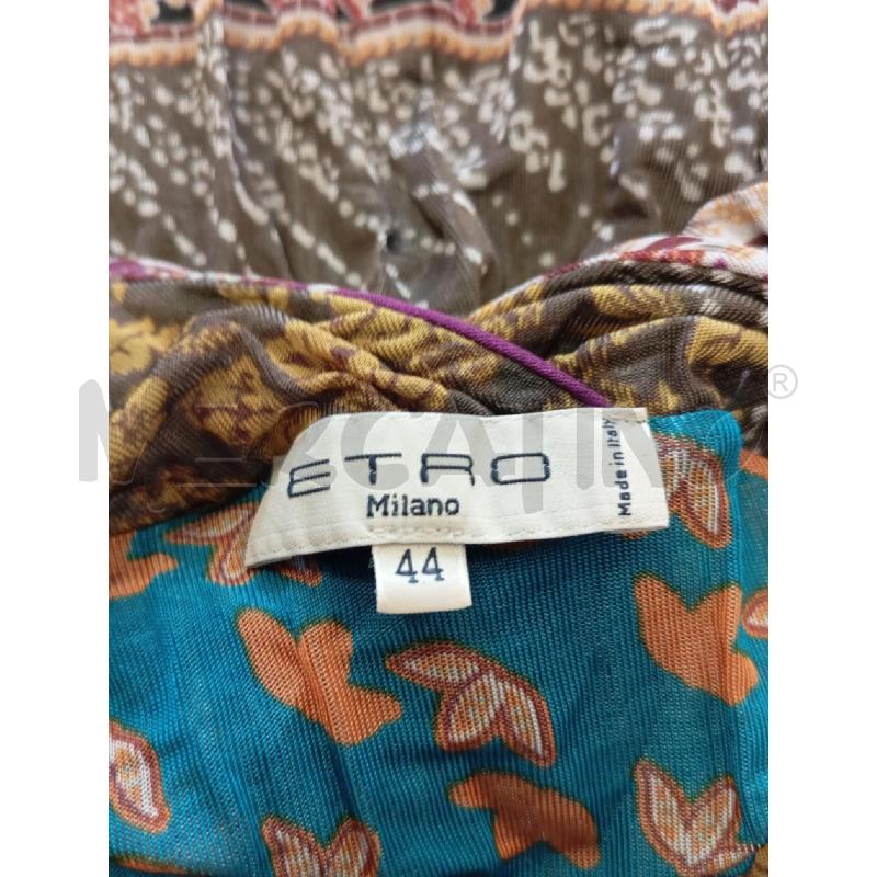 CANOTTA DONNA ETRO VIOLA VERDE MIL BLU  | Mercatino dell'Usato Verona fiera 5