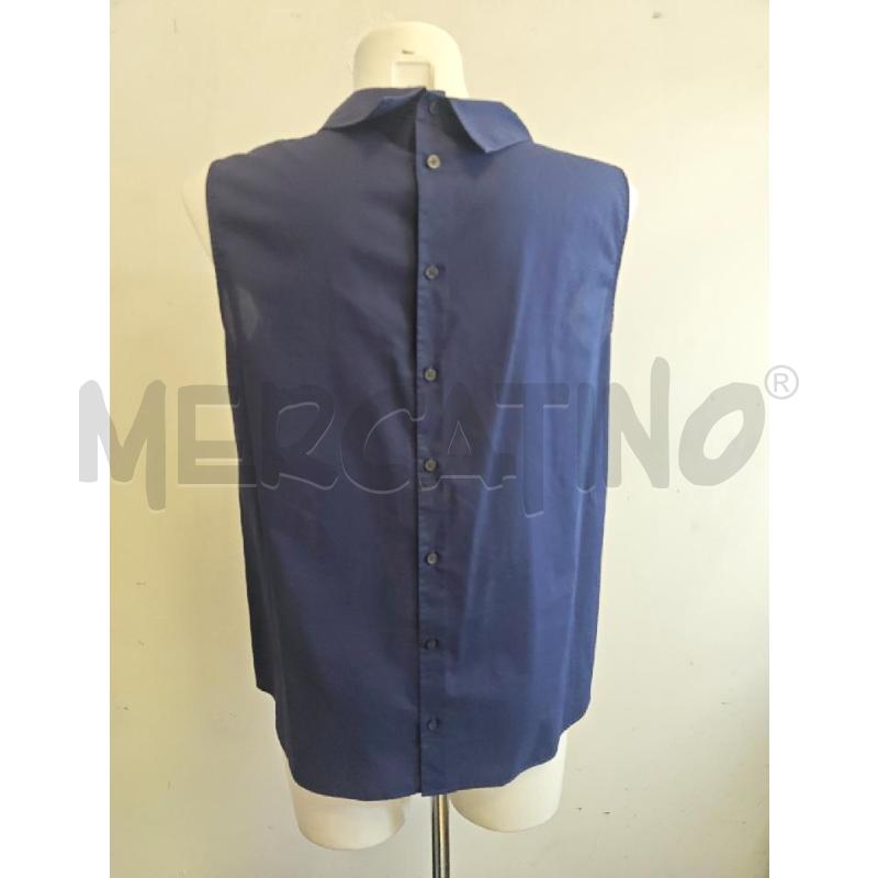 CANOTTA DONNA MARNI BLU PIEGHE BOTT RETRO | Mercatino dell'Usato Verona fiera 3