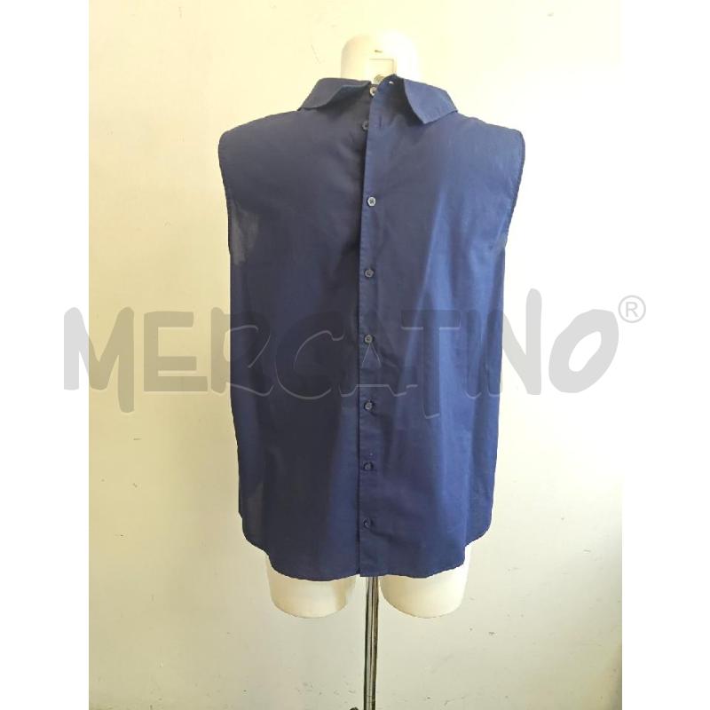 CANOTTA DONNA MARNI BLU PIEGHE BOTT RETRO | Mercatino dell'Usato Verona fiera 4