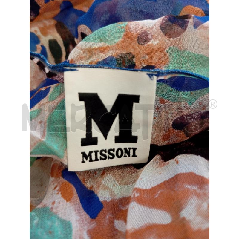 CANOTTA DONNA MISSONI SETA BEIGE BLU MARRONE | Mercatino dell'Usato Verona fiera 5