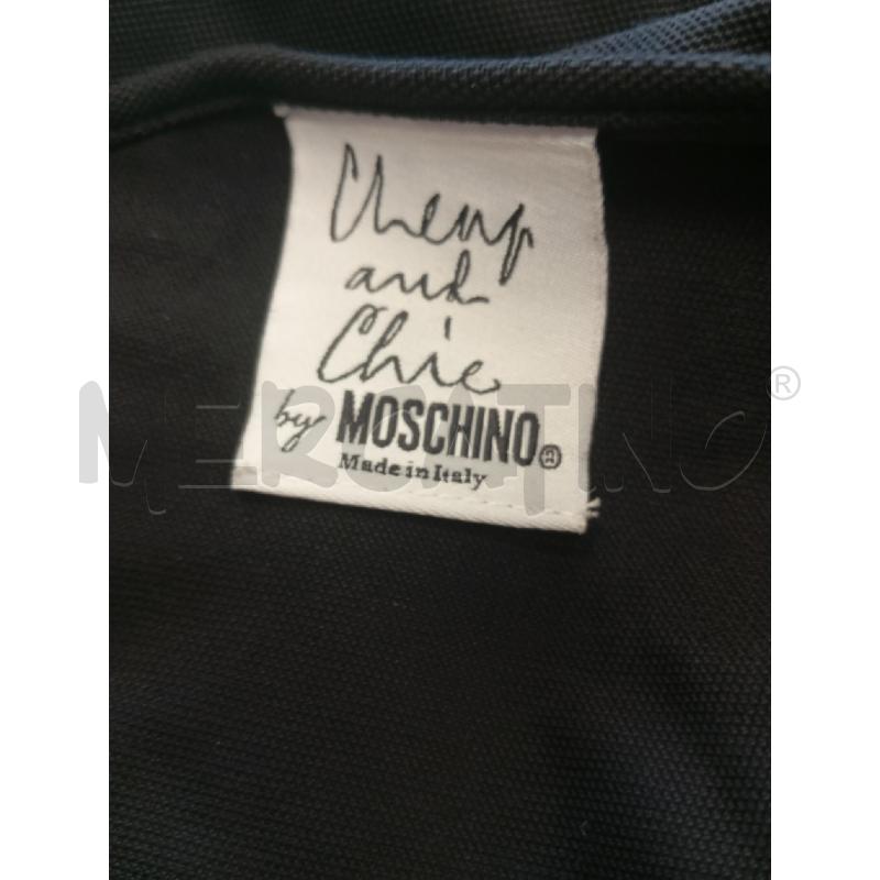 CANOTTA DONNA MOSCHINO NERO TULLE RICAMI | Mercatino dell'Usato Verona fiera 4