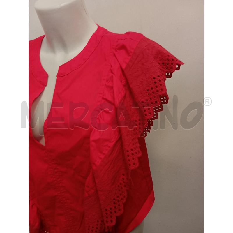 CANOTTA DONNA SO ALLURE ROSSA PIZZO SANGALLO | Mercatino dell'Usato Verona fiera 2