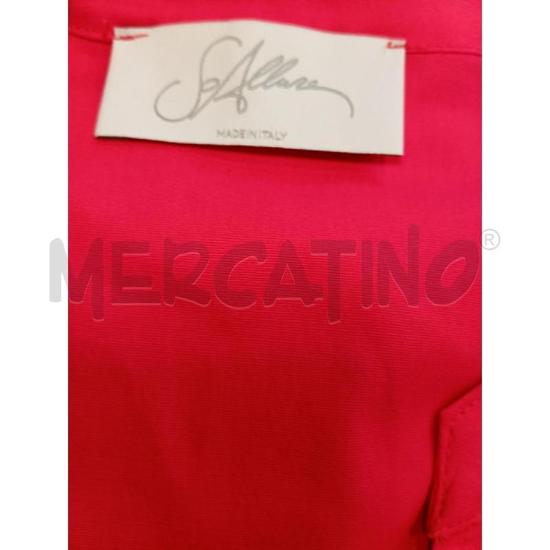 CANOTTA DONNA SO ALLURE ROSSA PIZZO SANGALLO | Mercatino dell'Usato Verona fiera 5