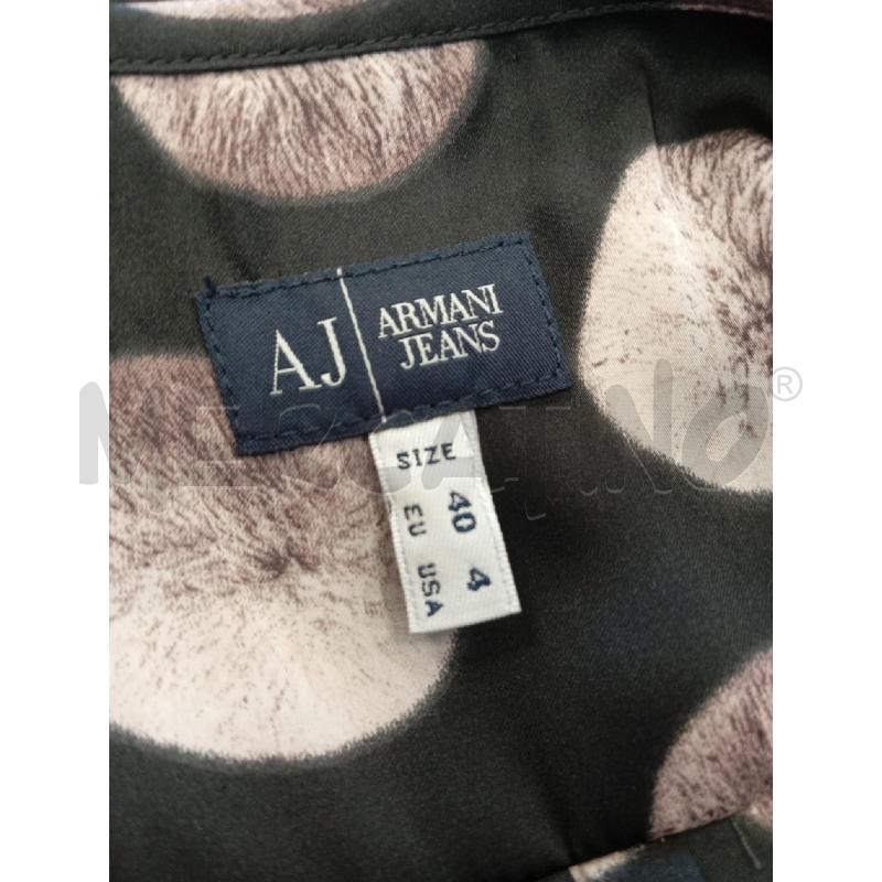 CANOTTA D ARMANI JEANS POIS GRIGIA  | Mercatino dell'Usato Verona fiera 4
