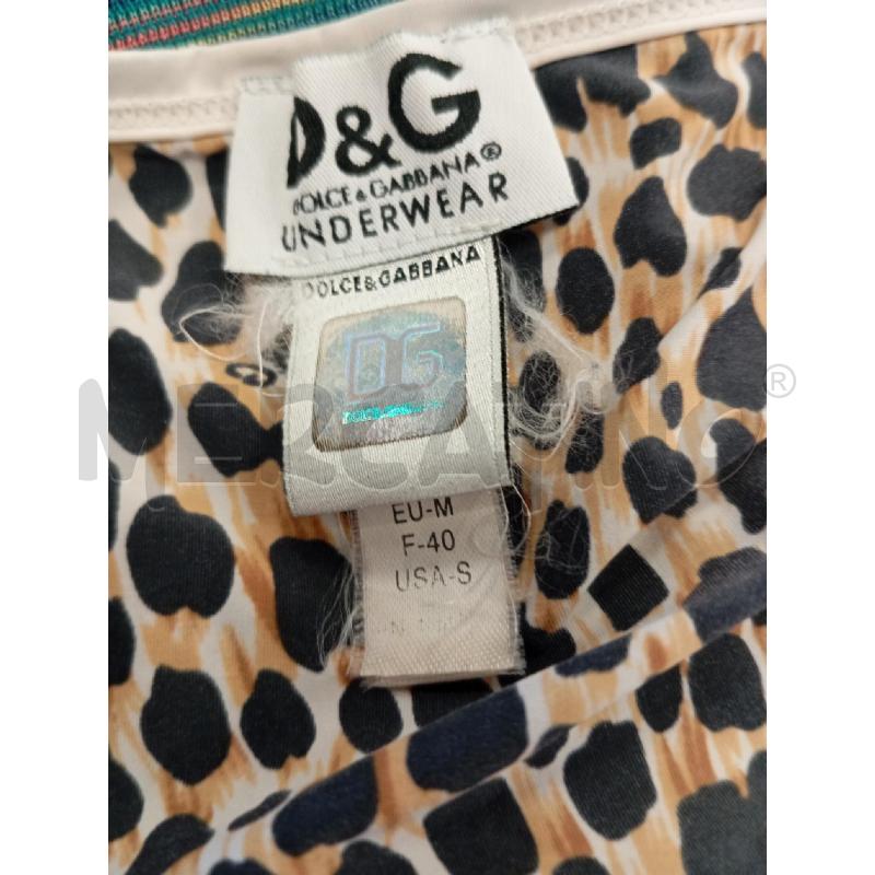 CANOTTA D D&G ANIMALIER UNDERWEAR | Mercatino dell'Usato Verona fiera 5