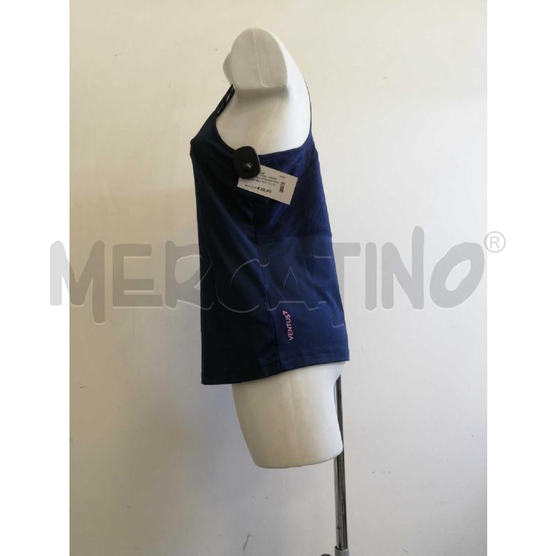 CANOTTA D EMPORIO ARMANI EA7 BLU PIZZO ANIMALE  | Mercatino dell'Usato Verona fiera 3