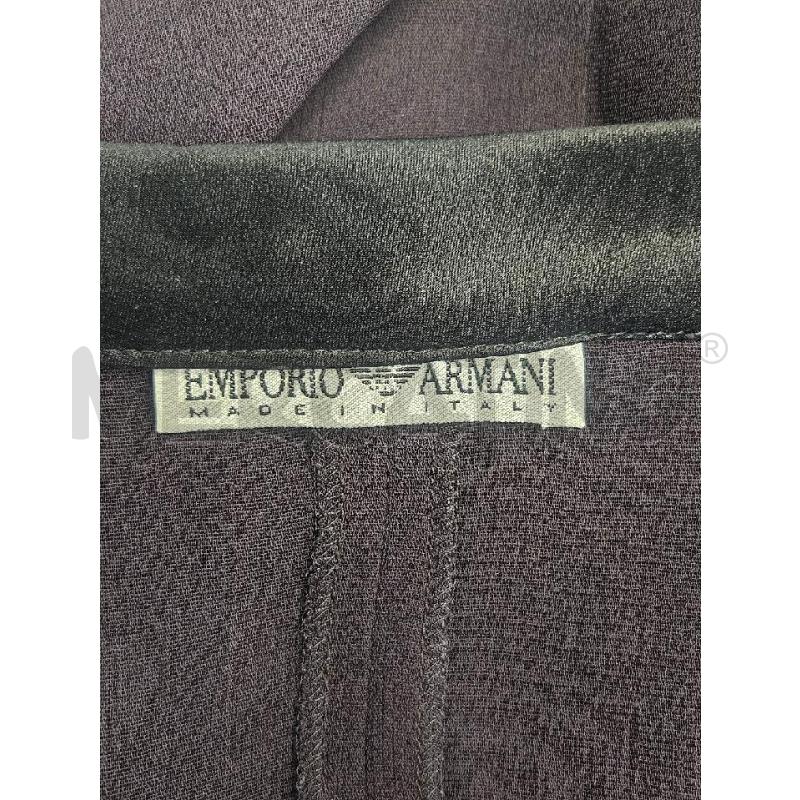 CANOTTA D EMPORIO ARMANI VIOLA COLLO NERO | Mercatino dell'Usato Verona fiera 4