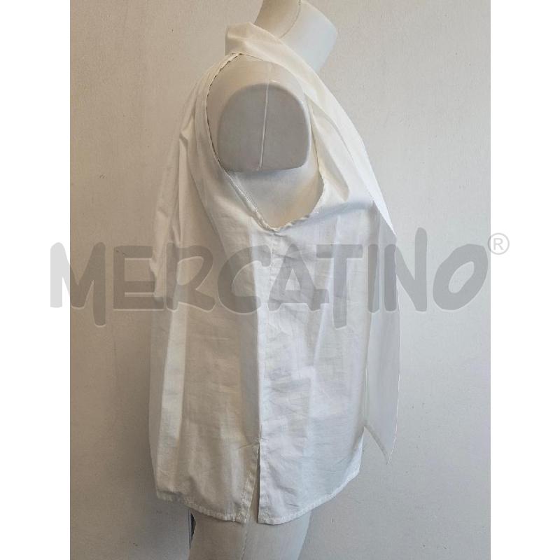 CANOTTA D JEJIA BIANCA FIOCCO COLLO  | Mercatino dell'Usato Verona fiera 2