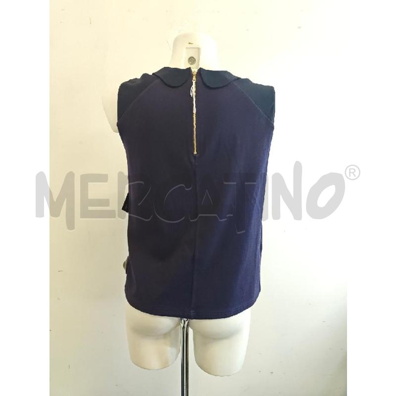 CANOTTA D MARNI BLU CON COLLETTO  | Mercatino dell'Usato Verona fiera 3