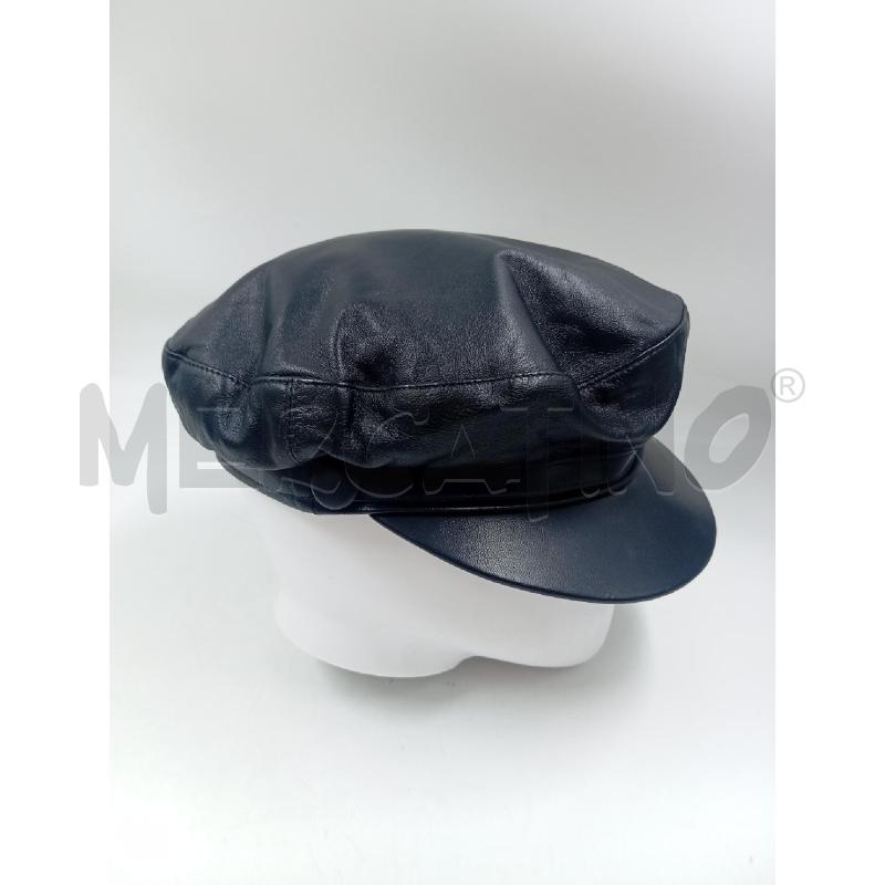 CAPPELLO ANNE MARY PELLE NERO  | Mercatino dell'Usato Verona fiera 1