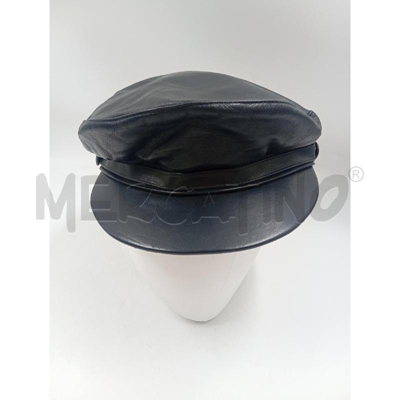 CAPPELLO ANNE MARY PELLE NERO  | Mercatino dell'Usato Verona fiera 2