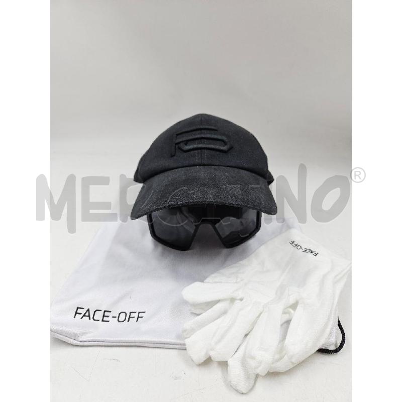 CAPPELLO UNISEX FACE OFF NERO VISIERO | Mercatino dell'Usato Verona fiera 1