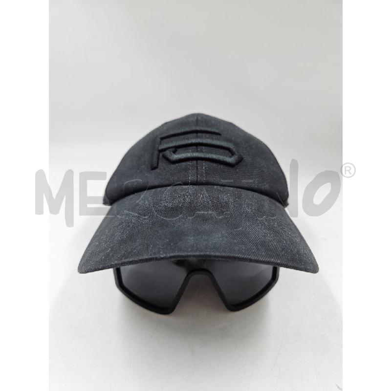 CAPPELLO UNISEX FACE OFF NERO VISIERO | Mercatino dell'Usato Verona fiera 2