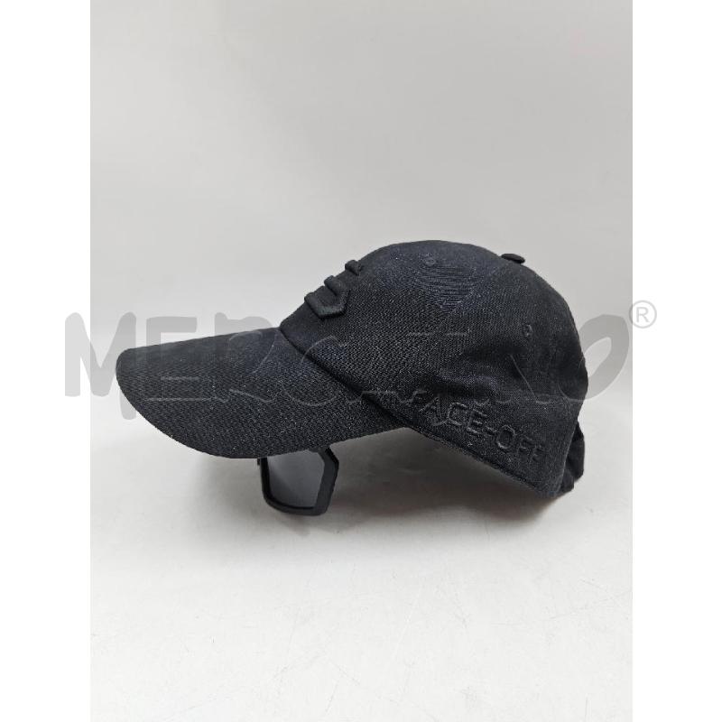 CAPPELLO UNISEX FACE OFF NERO VISIERO | Mercatino dell'Usato Verona fiera 3