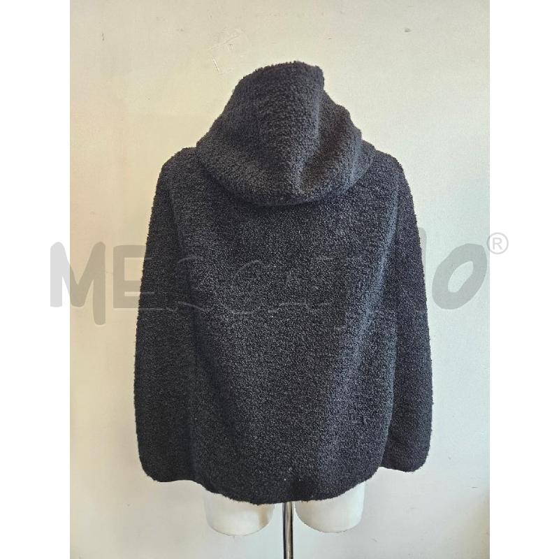 CAPPOTTO D DOU DOU A MANTELLA NERO  | Mercatino dell'Usato Verona fiera 3