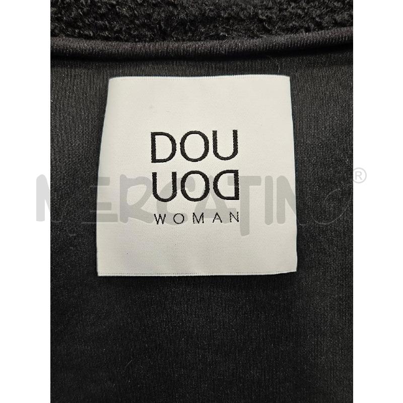CAPPOTTO D DOU DOU A MANTELLA NERO  | Mercatino dell'Usato Verona fiera 4