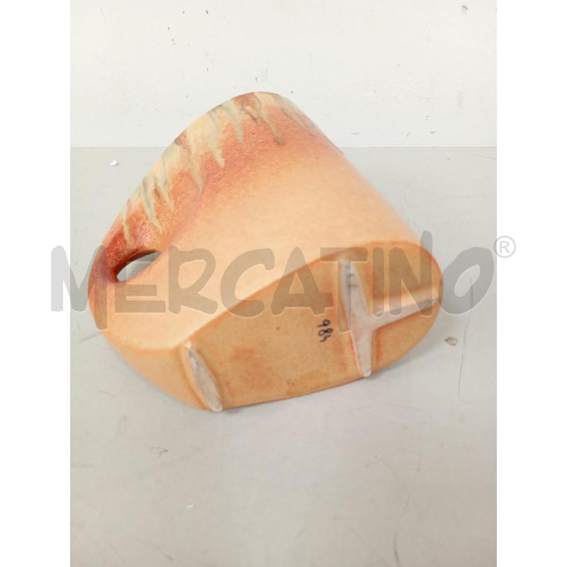 CARAFFA CERAMICA MARRONE SMALTO VERDE | Mercatino dell'Usato Verona fiera 3