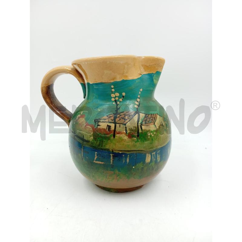 CARAFFA COCCIO SMALTO DISEGNATO A MANO | Mercatino dell'Usato Verona fiera 1