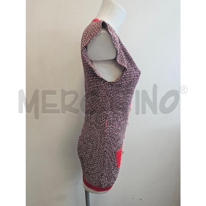 CARDIGAN DONNA CLASS CAVLLI ROSSO BIA BLU  | Mercatino dell'Usato Verona fiera 2
