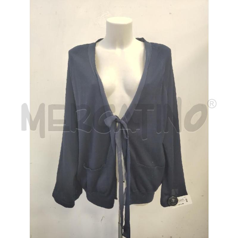 CARDIGAN D ALBERTA FERRETTI FIOCCO DAV BLU  | Mercatino dell'Usato Verona fiera 1